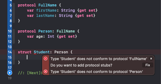 프로토콜 준수 에러